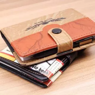 Mini Caderno De Couro Artificial Flexível Com Bolso 11x8 cm Portátil Em Formato De notepad/Diário/Escola/Jornal