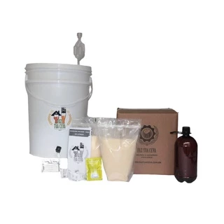 Kit de Equipamentos Extrato de Malte para Produção de Cerveja Artesanal em Casa Fácil e Prático 20 Litros Econômico