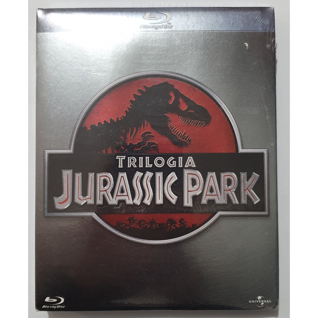 Blu Ray Jurassic Park Trilogia Lacrado Shopee Brasil 3828