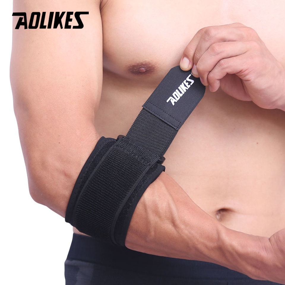 Aolikes 1 Pcs Tennis Elbow Brace Counterforce Brace Tennis Elbow Strap Tendinite Braço Banda Para Antebraço Cinta Cotovelo Suporte Para Mulheres Dos Homens