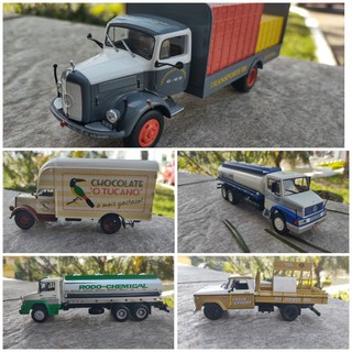 Miniatura Caminhão 1/32 Iveco Tector Trucado Arqueado Custon