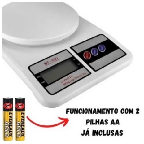 Balança Digital Cozinha 10kg Dieta Balanca Precisão Comida Casa Pronta Entrega