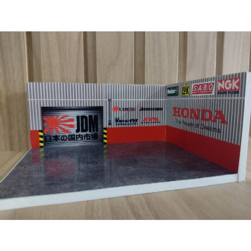 Diorama Honda 1/64
