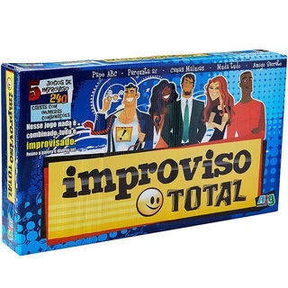 Jogo de Tabuleiro Improviso Total da Nig