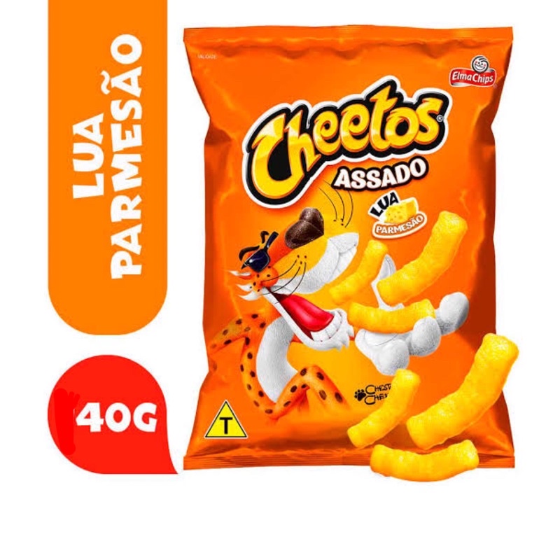 Salgadinho lembra muito cheetos do Brasil 😋 Temos pronta entrega!