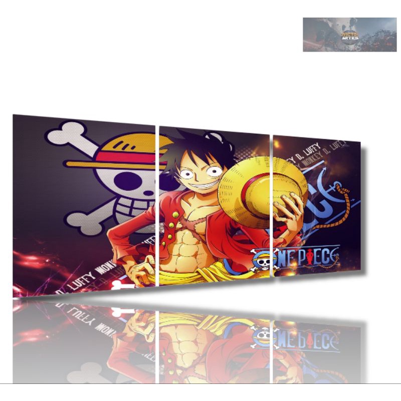 QUADRO ANIME LUFFY - ONE PIECE - TAMANHO 40X60