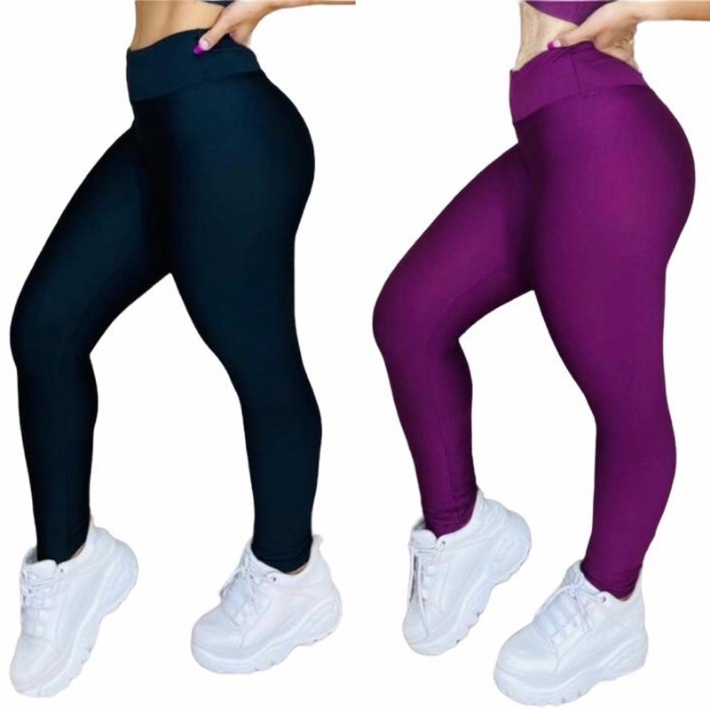 Calça Legging Branca Plus Size Enfermagem Grossa G1 G2 G3