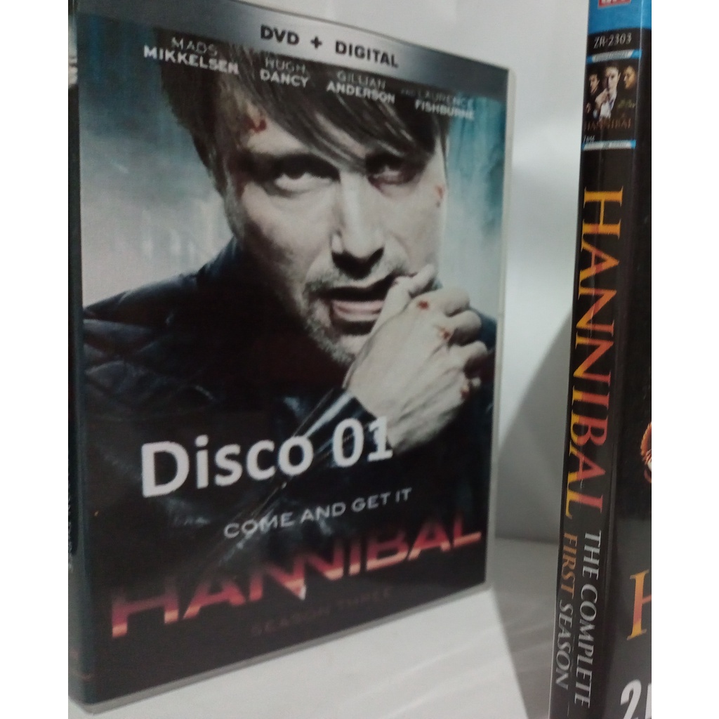 Dvd Hannibal as 3 Temporadas - Dublado ou legendado