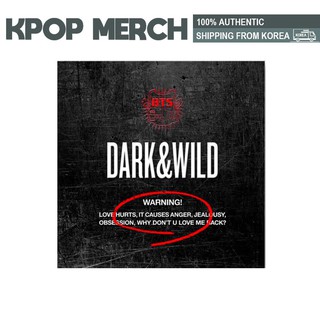 BTS - 1º Álbum Dark and Wild