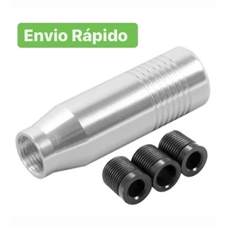 Manopla Esportiva Universal Alumínio Carro Acessórios para Carro Alavanca de Câmbio Prata
