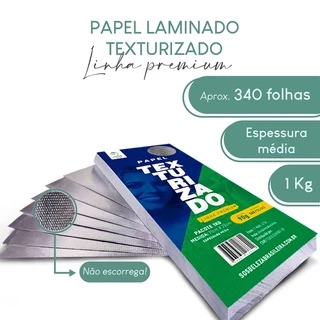 Papel Laminado para Mechas Texturizado - SOS Beleza Brasileira