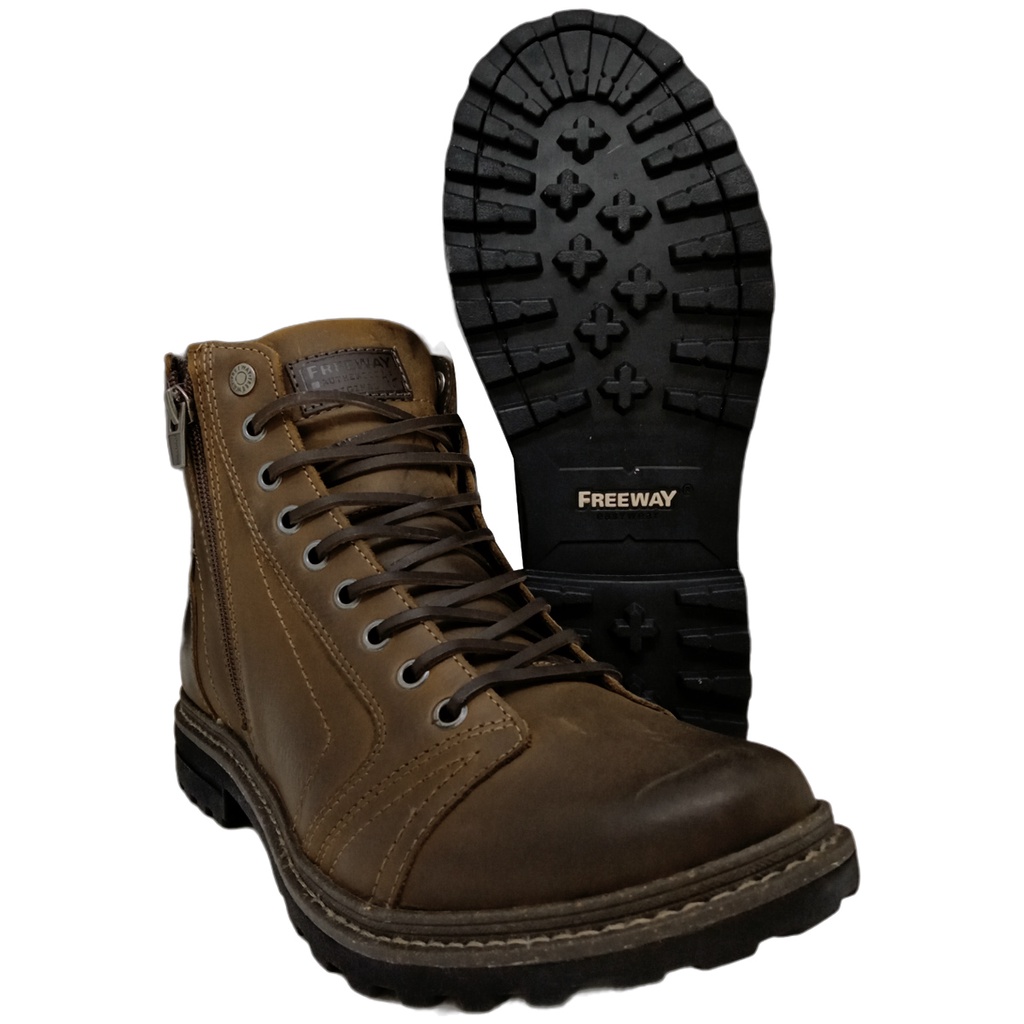 Bota couro hot sale freeway