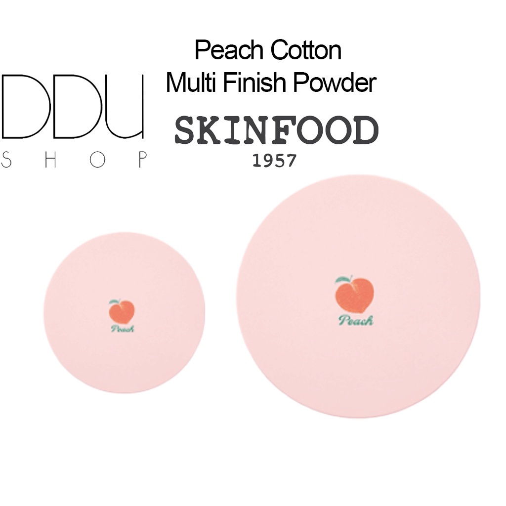 SKINFOOD / Peach Cotton Multi Finish Powder 5g/15g | Shopee Brasil