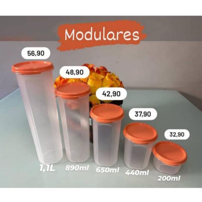 modulares Tupperware | Shopee Brasil