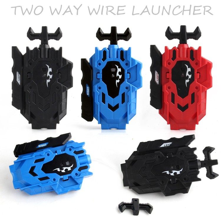Burst Spinning Top Ripcord/String Bey Two Way Wire Launcher Grip ...
