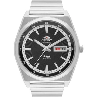 Relógio Orient Masculino Automático Três Estrelas F49SS007P1SX