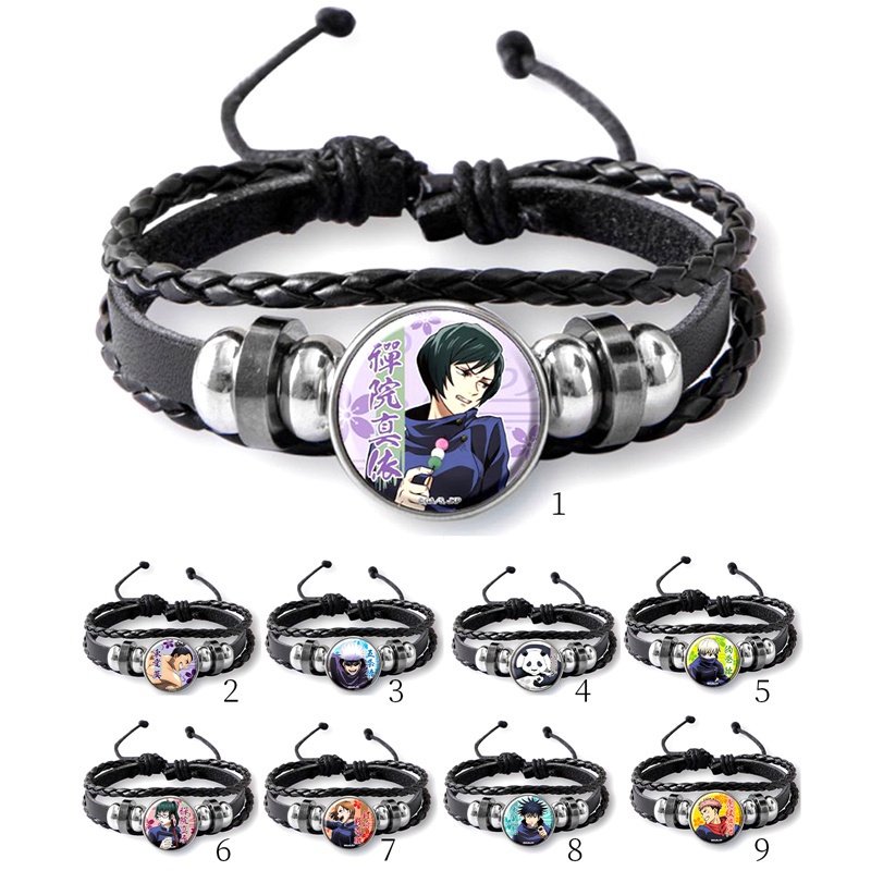 Pulseira Anime Jujutsu Kaisen Satoru Yuji Ateri Fushiguro Megumi ...