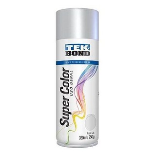 Tinta Spray Aluminio Alta Temperatura 350ml - Tekbond
