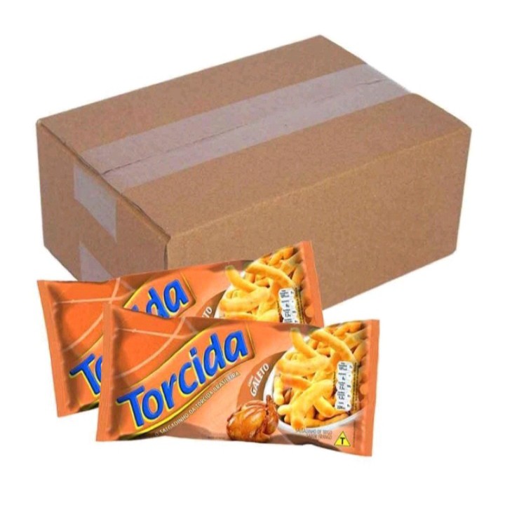 Salgadinho Torcida Galeto 70g - Caixa c/20 Unidades