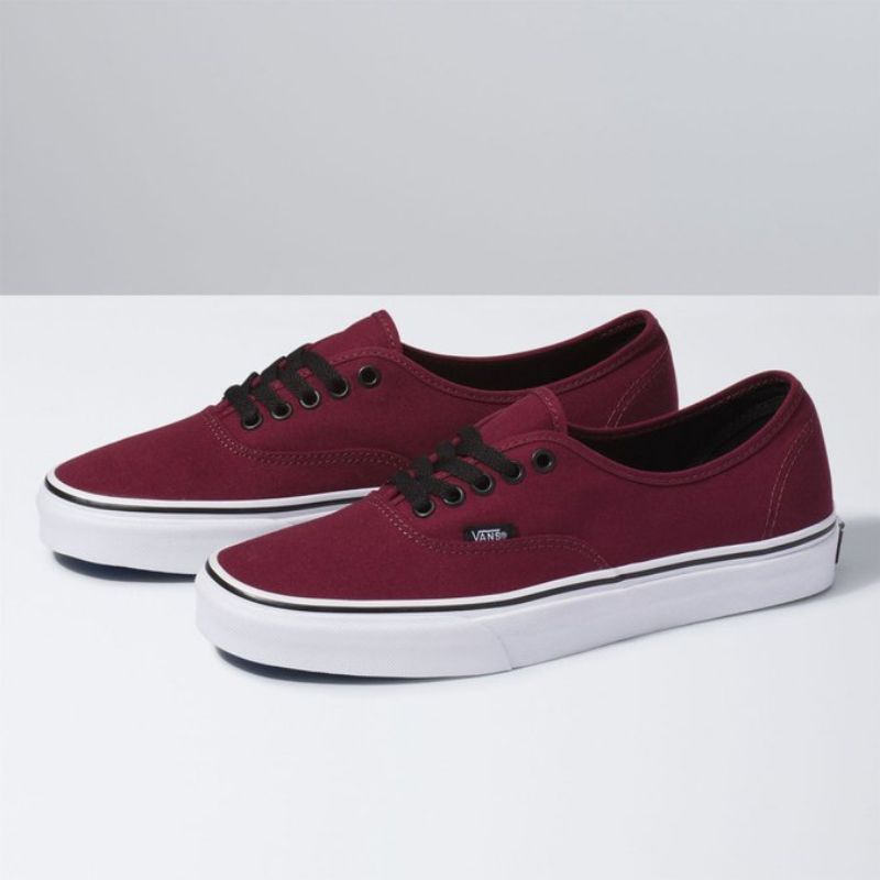 T nis Vans Authentic vinho Shopee Brasil