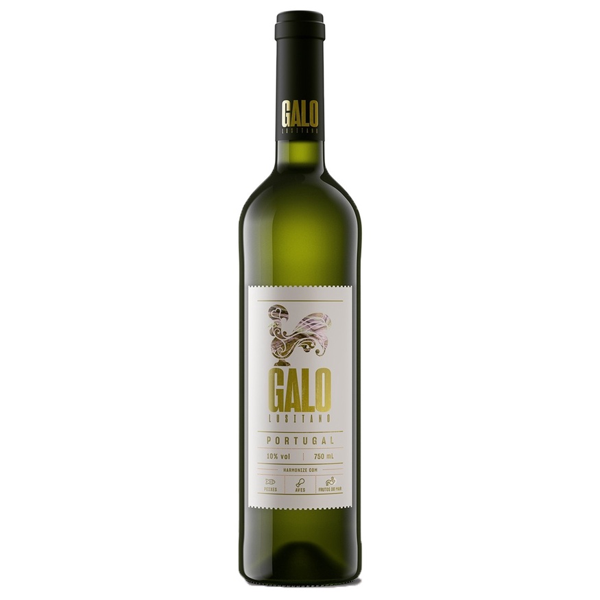VINHO GALO LUSITANO BRANCO 750ML | Shopee Brasil