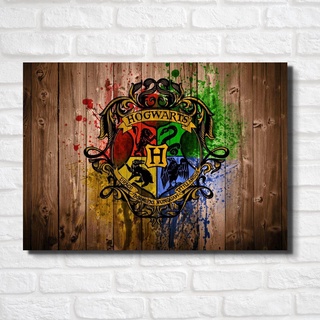 Placa Mdf Imagem Feitiços Harry Potter 22x32 Cm