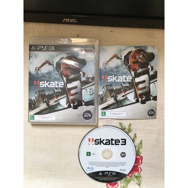 Jogo PS3 - Skate 3 (Mídia Física) - FF Games - Videogames Retrô
