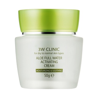 3w clinic aloe full water activating cream 50g