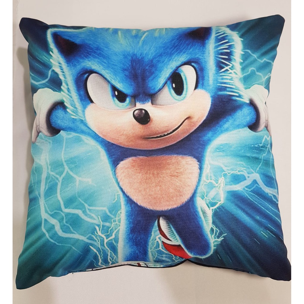 Almofada 3d Sonic Ouriço Azul Jogo Nintendo Game Sega Tails em Promoção na  Americanas