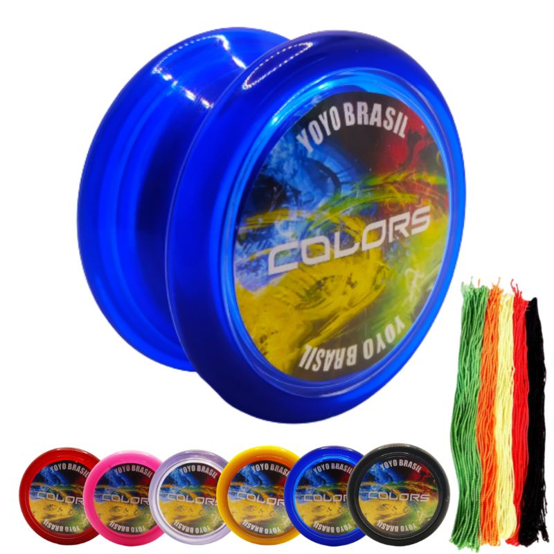 Yoyo Profissional de Rolamento Colors da YOYOBRASIL + 3 cordas ioio ...