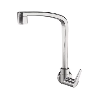 Torneira Cozinha 1168 F71 Flatt Parede Cromada Lorenzetti