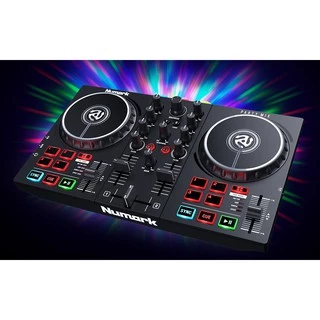 Controladora DJ Numark Party Mix MK2, Controlador de DJ com show de luzes integrado Party Mix II