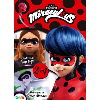 Bonecos Miraculous Ladybug Antibug Cat noir Tormenta Wifi kit 5