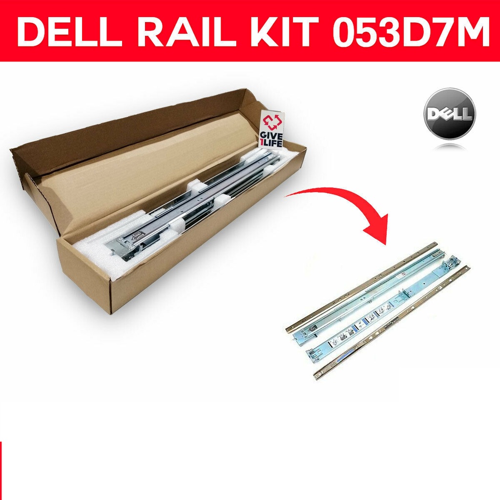 PAR DE TRILHOS 1U DELL R620 R630 R640 53D7M, 0D419M, 0Y819K, 0FV6YR ...