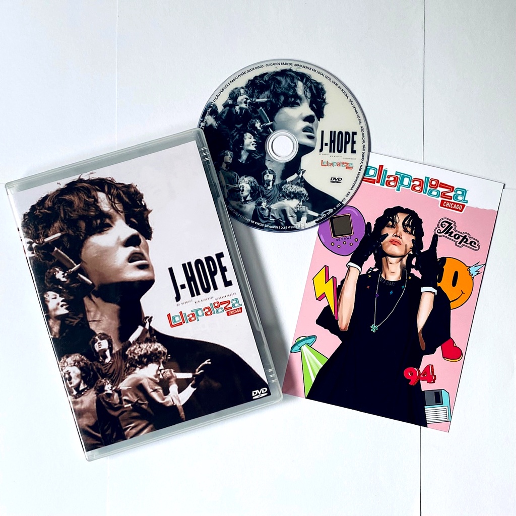 DVD J-Hope Live at Lollapalooza Chicago 2022 JHope Hobipalooza