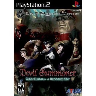 Shin Megami Tensei Devil Summoner Raidou Kuzunoha vs The Soulless Army jogo playstation ps2
