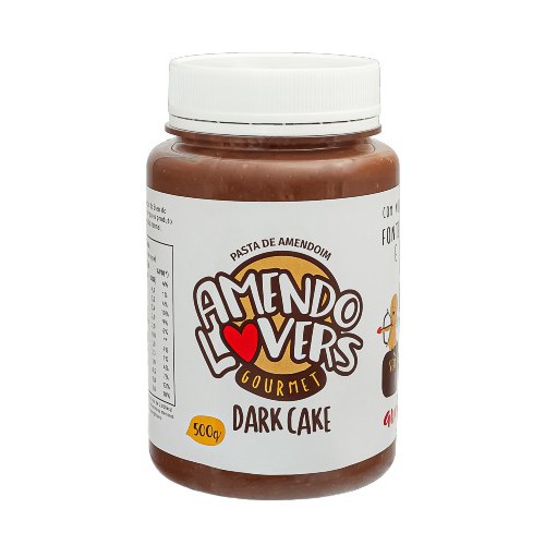 Pasta De Amendoim Dark Cake 500g Amendo Lovers Shopee Brasil