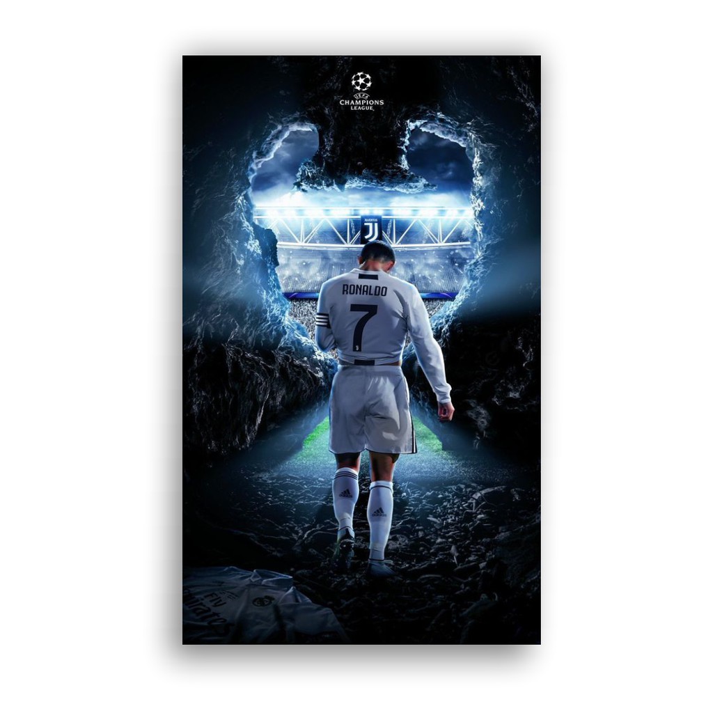 Quadro Cristiano Ronaldo O Pai É Brabo - PlacasFUT