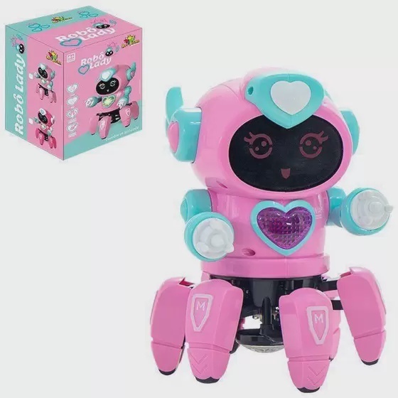 Brinquedo Cachorro Robô de Controle Remoto Sortido faz 360