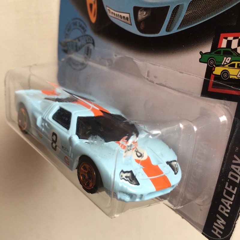 HOT WHEELS FORD GT-40 GULF GT40 2020 RACE DAY GARIBA58 | Shopee Brasil