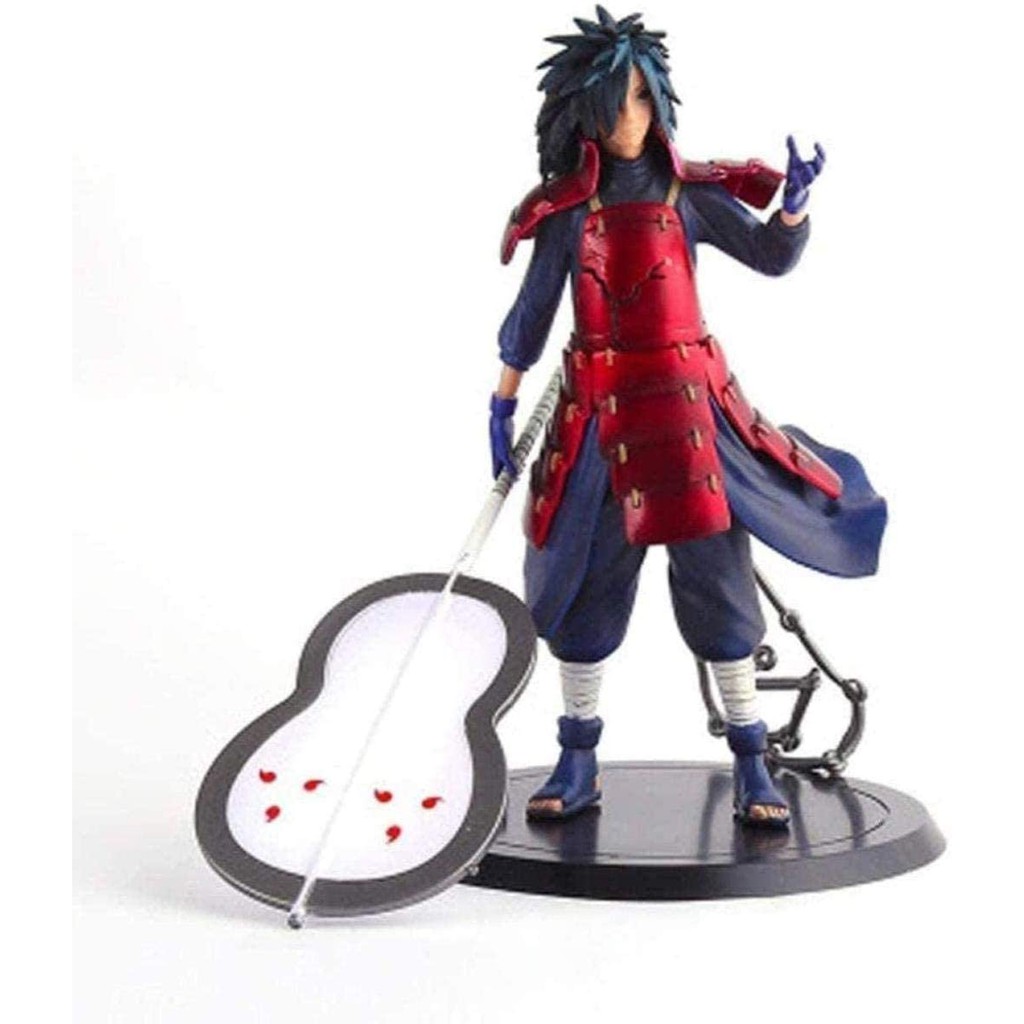 Boneco Do Madara Com 18 cm PVC Anime Naruto ACTION FIGURE QUALIDADE ...