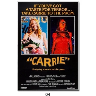 Poster Filme 04 Carrie, A Estranha (1976) (30X42)