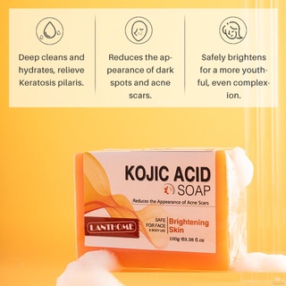 Sabonete Para Pele De Ácido Kojic - Sabonete Facial Brilhante & Corpo