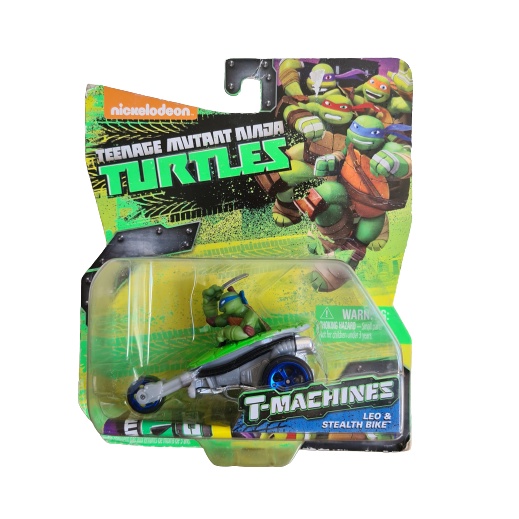 Tartarugas Ninja Leonardo E Stealth Bike T-machines | Shopee Brasil