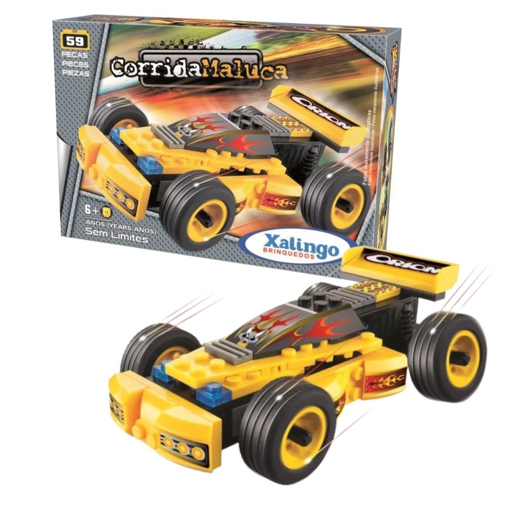 Brinquedo Carrinho Bugs Racing Inseto Surpresa Corrida Maluca