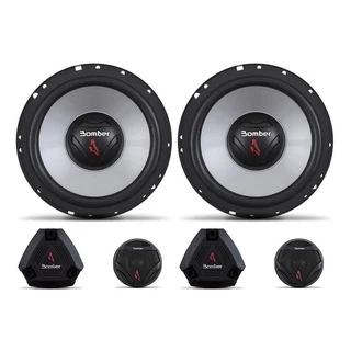 Kit Two Way 2 Vias 6 Pol + Tweeters Bomber Upgrade 320 Wrms