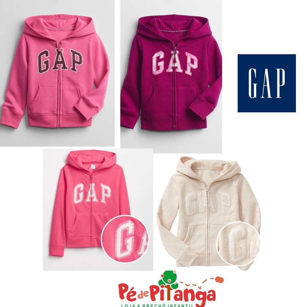 Moletom Gap Com Ziper Feminino em Promoção na Americanas