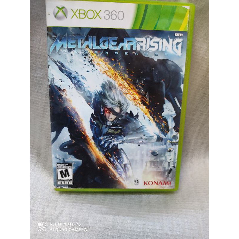 Jogo Metal Gear Rising - Revengeance - Xbox 360 - Original