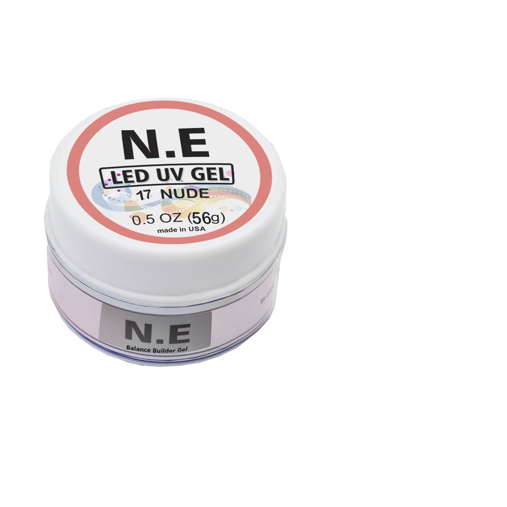 Gel Alongamento Ne 56g Led Uv Acrigel Fibra Unhas Profissional Nude