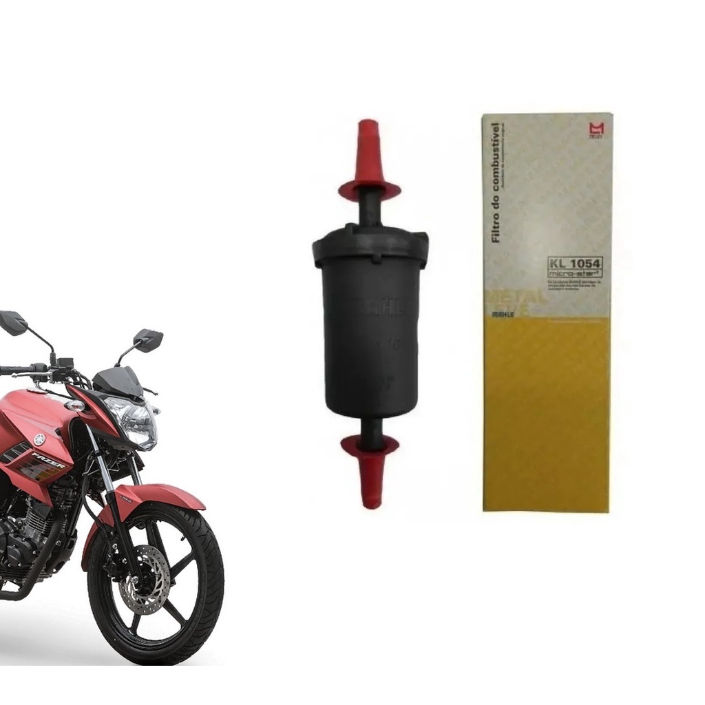 Filtro Combustível Metal Leve KL1054 Fazer Factor Xtz Crosser 150 250 Ano 2014 até 2022
